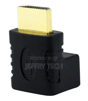 HDMI Male to Female 90 Degree Adapter Great for Slim Wall Mo