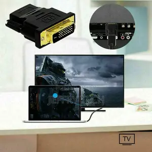 DVI-D Male (24+1 Pins) to HDMI Female (19-Pin) HD HDTV Monit
