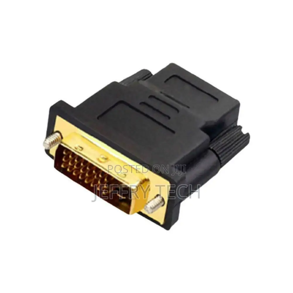 DVI-D Male (24+1 Pins) to HDMI Female (19-Pin) HD HDTV Monit