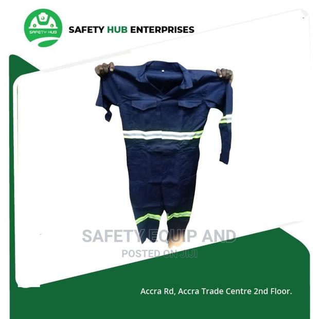 Reflective Overalls in Kenya (Decron Material) - main view