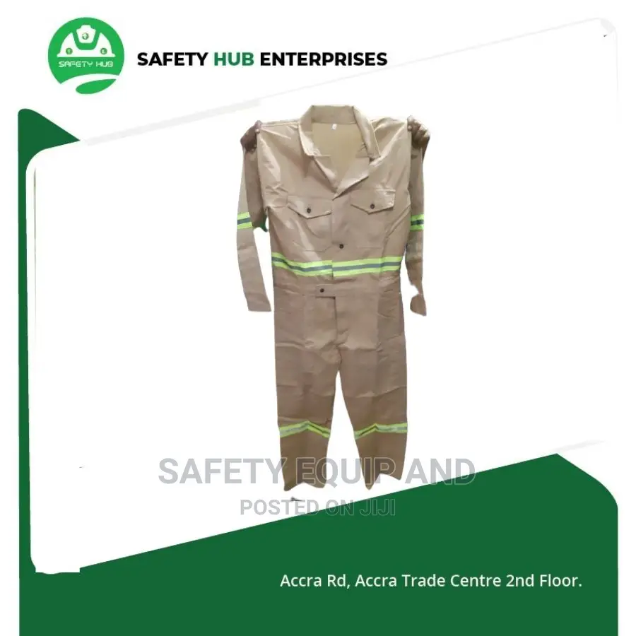 Reflective Overalls in Kenya (Decron Material)