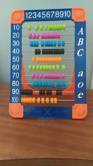 Abacus Math Toy - Educational Toys for Kids With 100 Beads