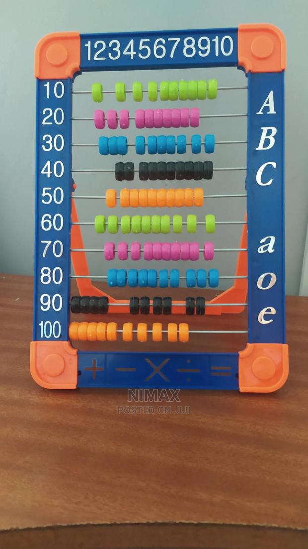 Abacus Math Toy - Educational Toys for Kids With 100 Beads - thumbnail 4