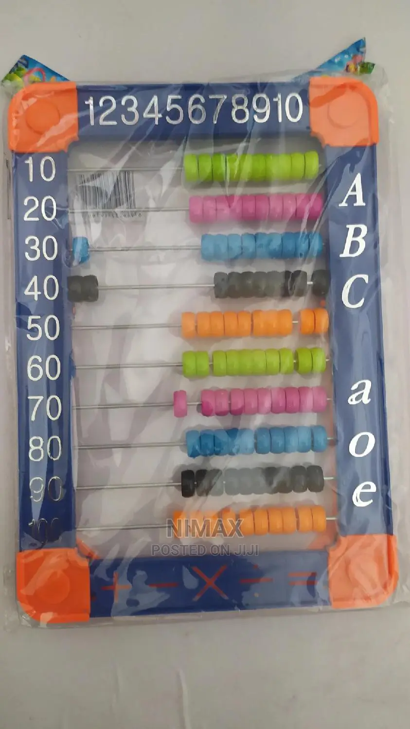 Abacus Math Toy - Educational Toys for Kids With 100 Beads
