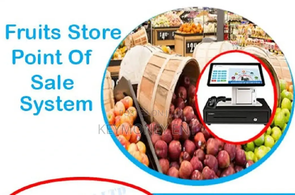Fruit Store Advanced Point of Sale System Complete