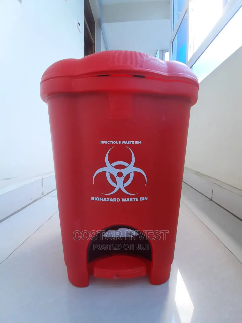 Dustbins for Hospital 18LTRS (BIOHAZARD)