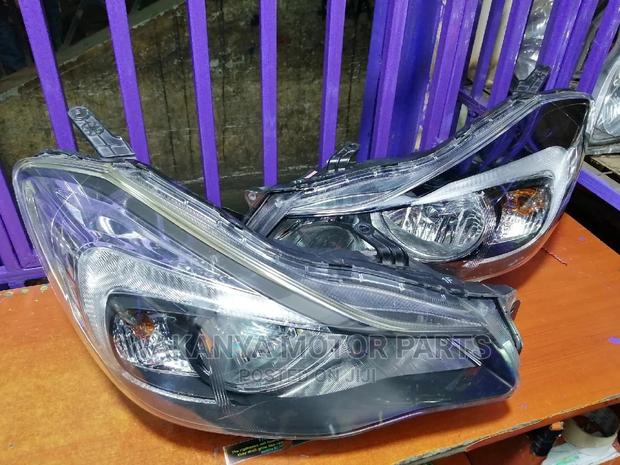 Subaru Impreza N16/Gp2/G4 Xenon Lamps, Black Shade, Ex Japan