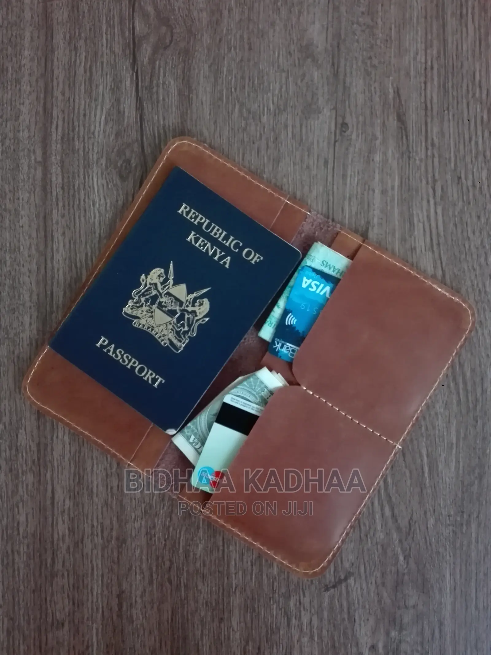 Leather Passport Holder