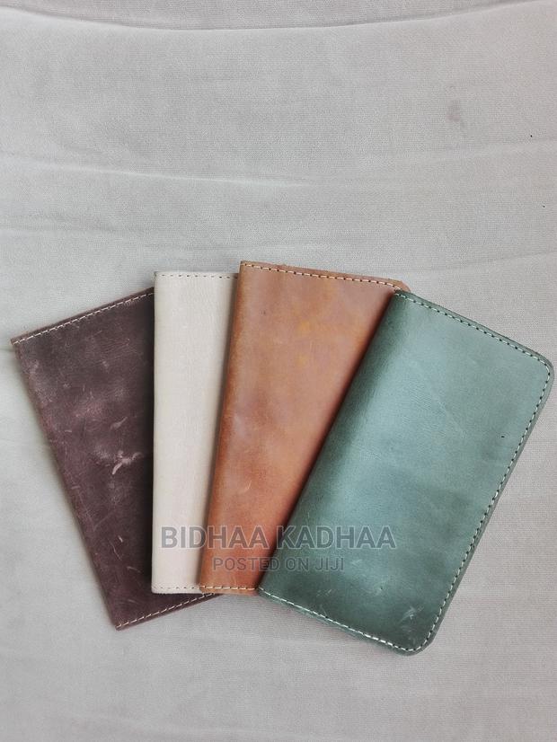 Leather Passport Holder - thumbnail 5