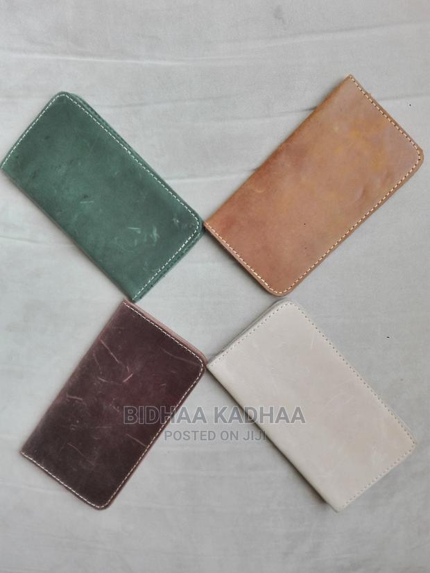 Leather Passport Holder - thumbnail 7