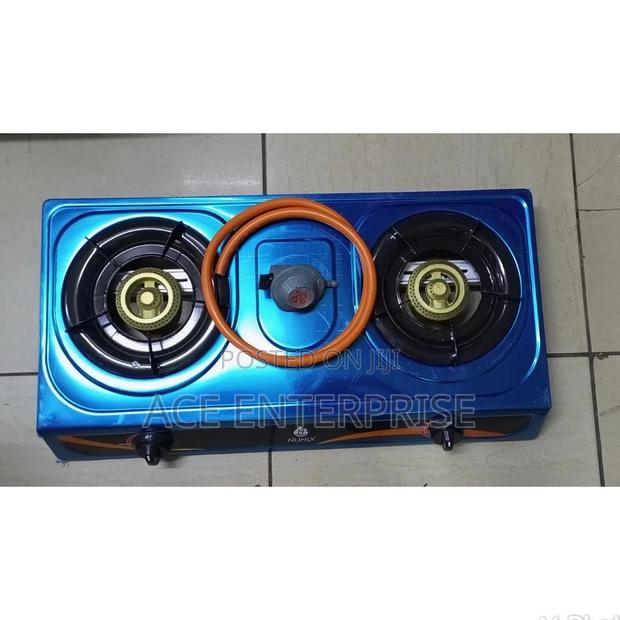 2 Burner Complete Gas Stove Cooker+Regulator+Pipe. - main view