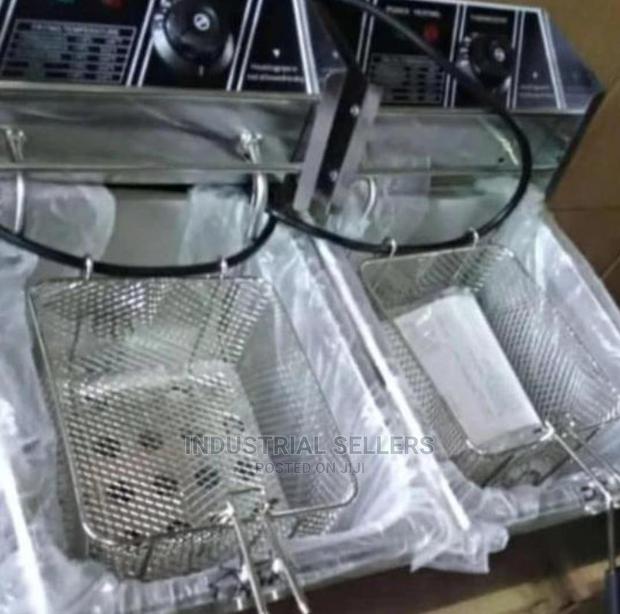 Hot Double Deep Fryer - main view