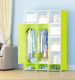 Portable Plastic Wardrobe on Sale