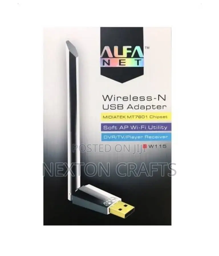 Alfa Net W113 Wifi Fixed 3dbi Antenna USB Adapter