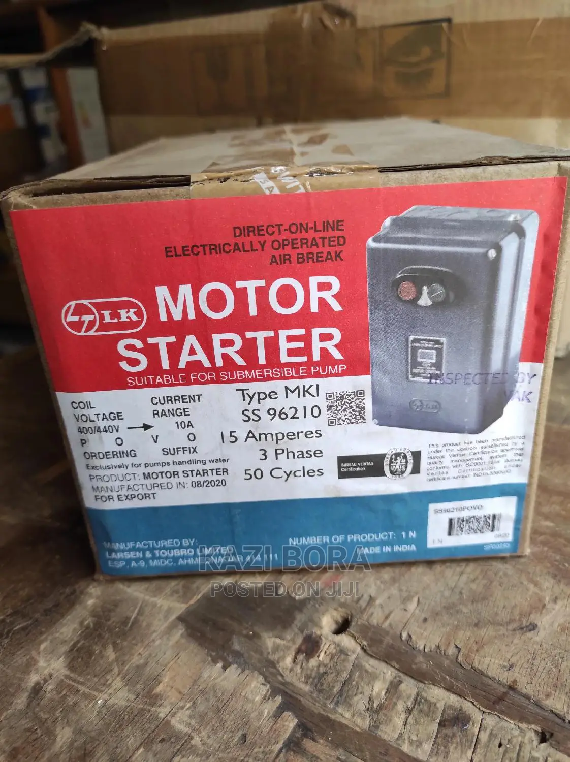 Direct on Line (DOL) Starter