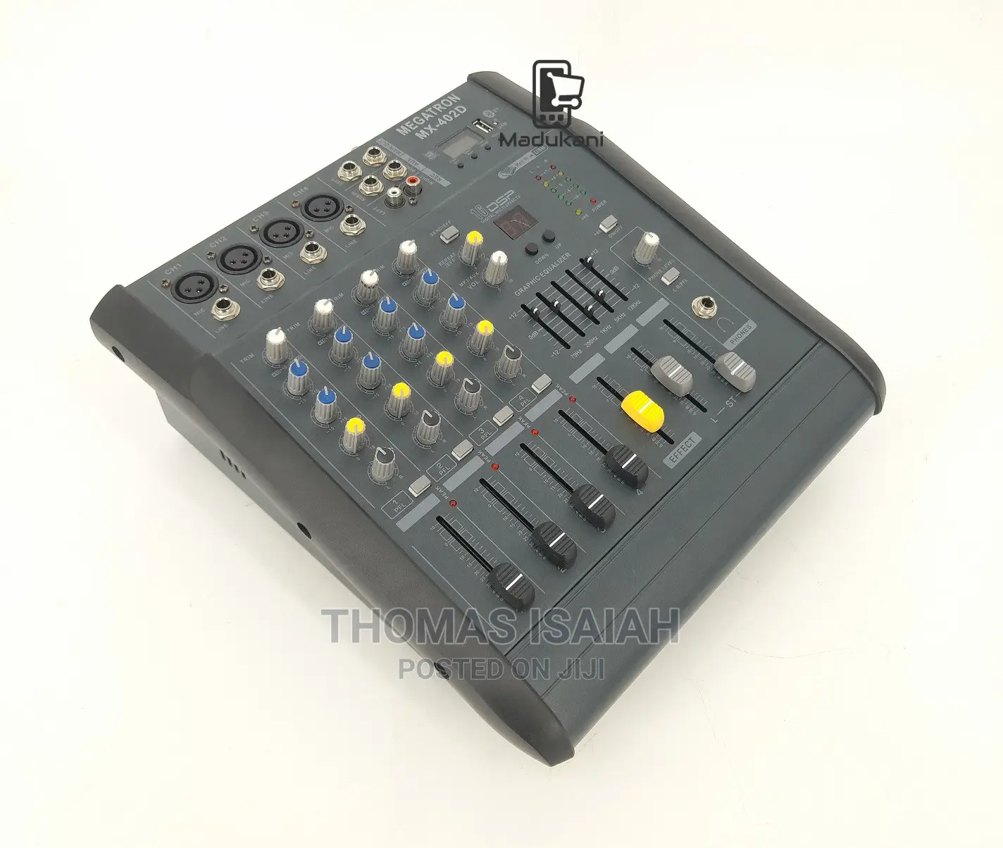 Megatron 4 Channel Powered Mixer With Bluetooth, SD, USB, Ph