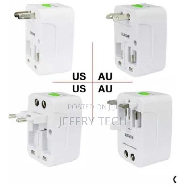 Socket Adaptor With Usb Charger and Surge Protector - thumbnail 2