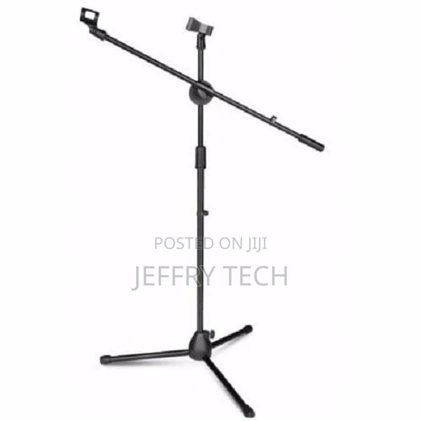 Mic Stand With Microphone Holder