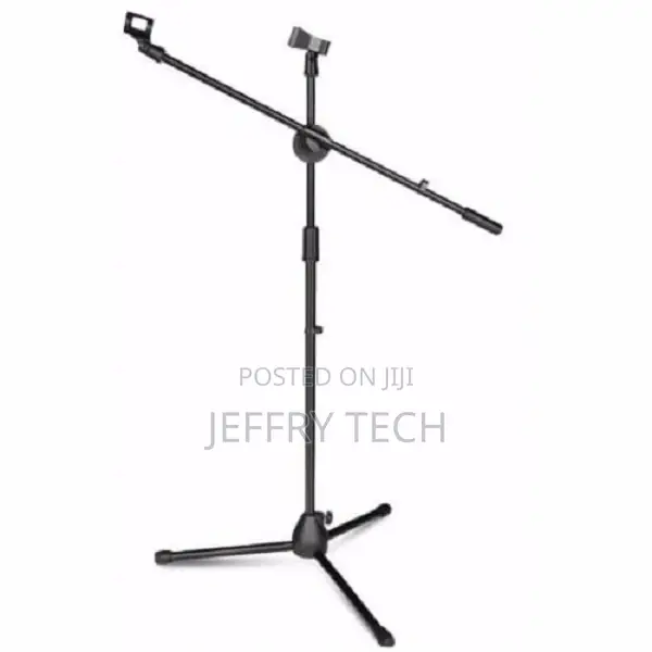 Mic Stand With Microphone Holder