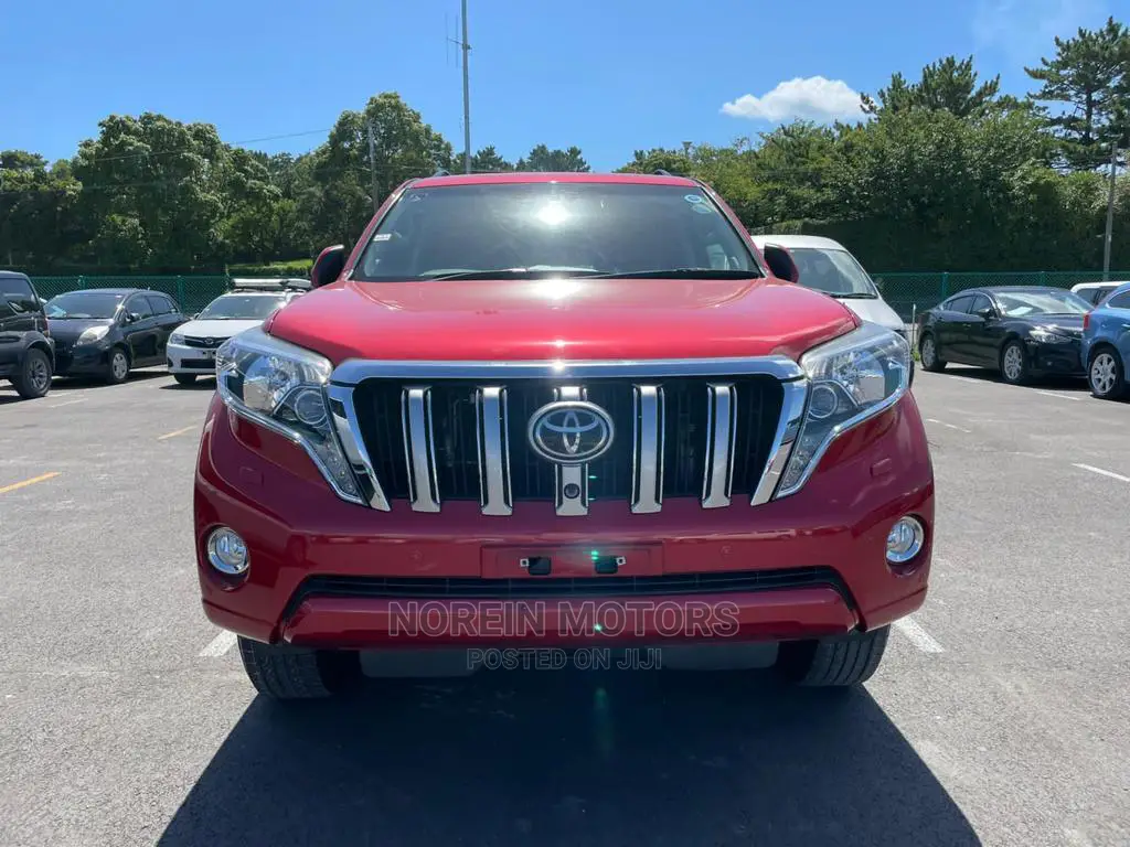 Toyota Land Cruiser Prado 2015 Red