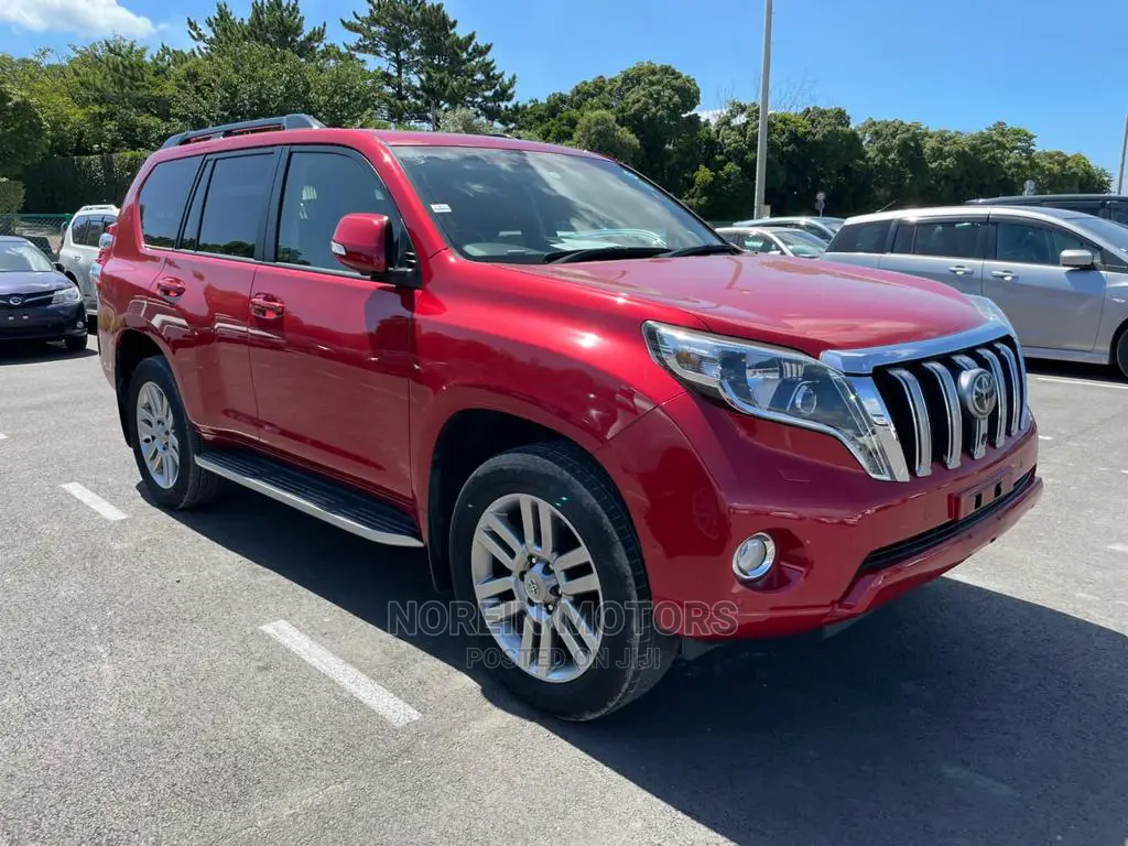 Toyota Land Cruiser Prado 2015 Red