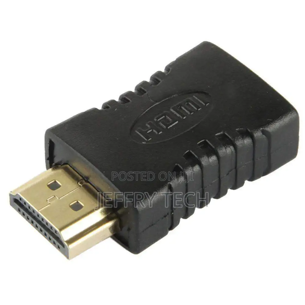 1pcs 19pin HDMI Female to 19pin Male Gold Plated Straight Ad