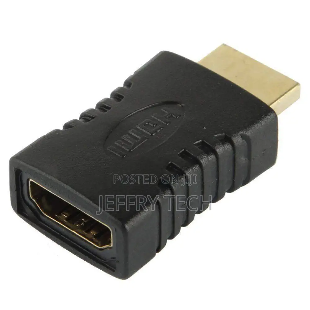 1pcs 19pin HDMI Female to 19pin Male Gold Plated Straight Ad