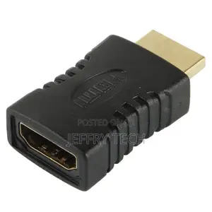 1pcs 19pin HDMI Female to 19pin Male Gold Plated Straight Ad