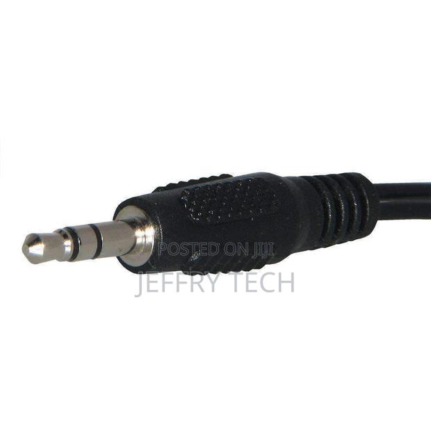 2-Way 3.5mm Headset Headphone Jack Audio Y Splitter Cable Ad - thumbnail 4