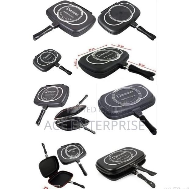 36 Cm Greyish Original Desssini Grill Double Pan - main view