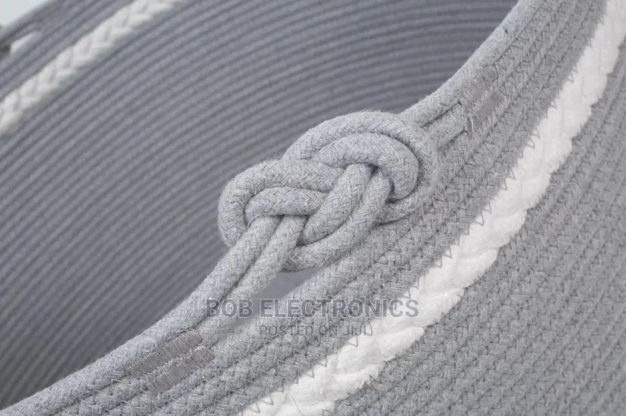 Large Cotton Rope Woven Baskets