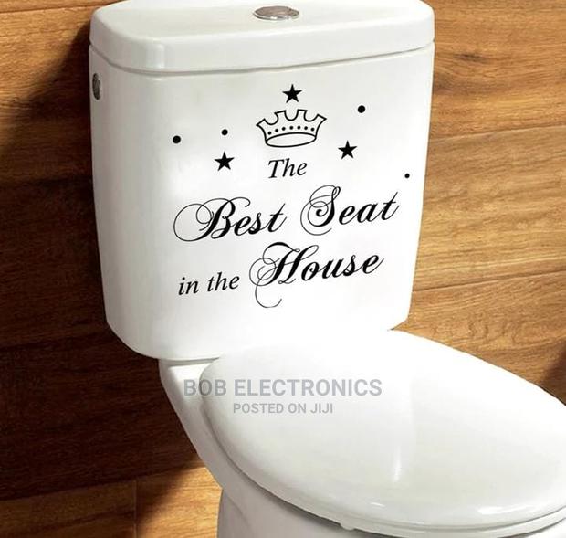 DIY Toilet Stickers - main view