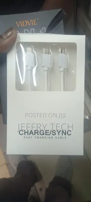 Vidvie 3 in 1 Multi Cable (Lightning/Typec/Micro)