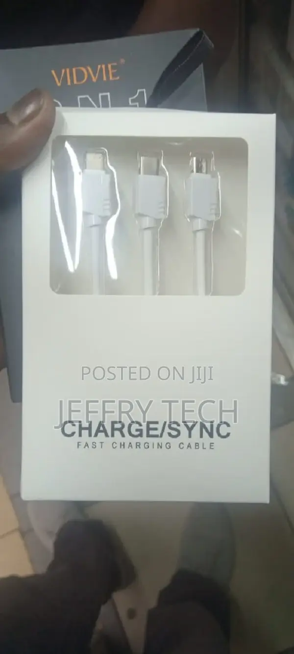 Vidvie 3 in 1 Multi Cable (Lightning/Typec/Micro)