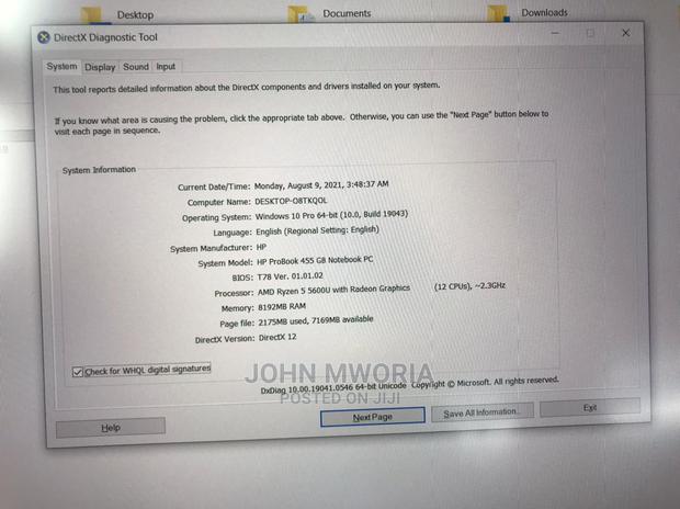 Laptop HP ProBook 455 8GB AMD Ryzen SSD 256GB - thumbnail 4