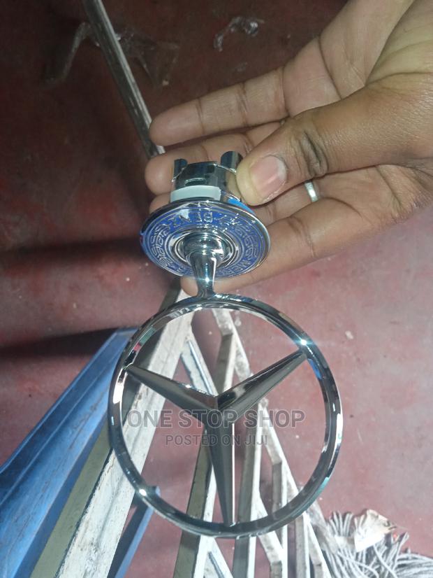Mercedes Bonnet Replacement Logo - thumbnail 2