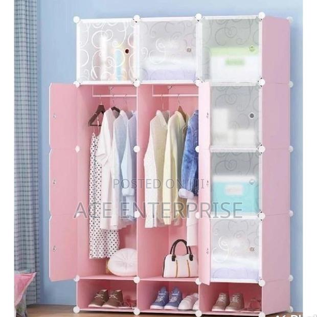 Plastic Wardrobe Durable All Colours Available - main view