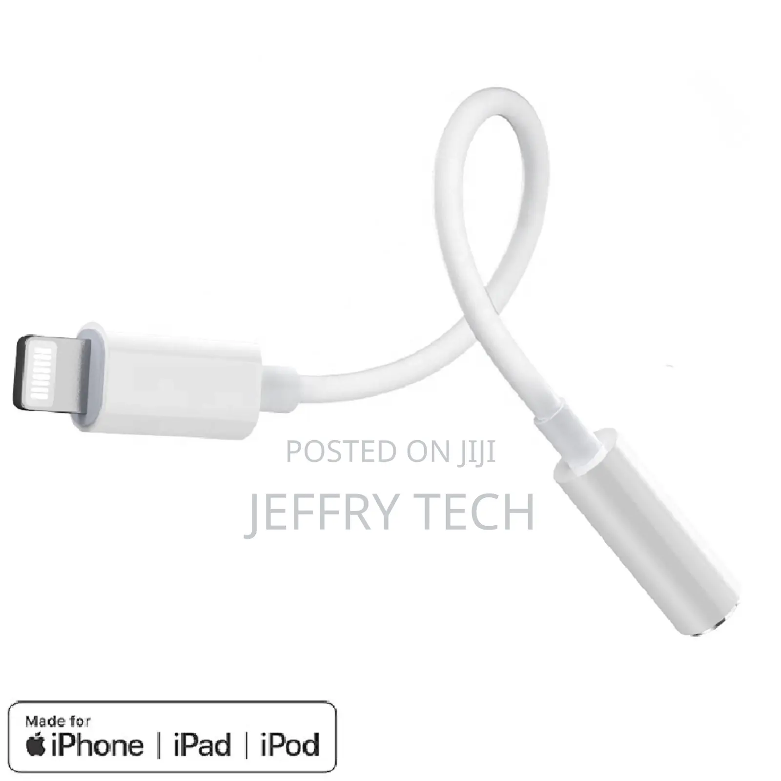 iPhone 12 11 X 8 Headphone Adapter 3.5mm Aux Audio Jack Don