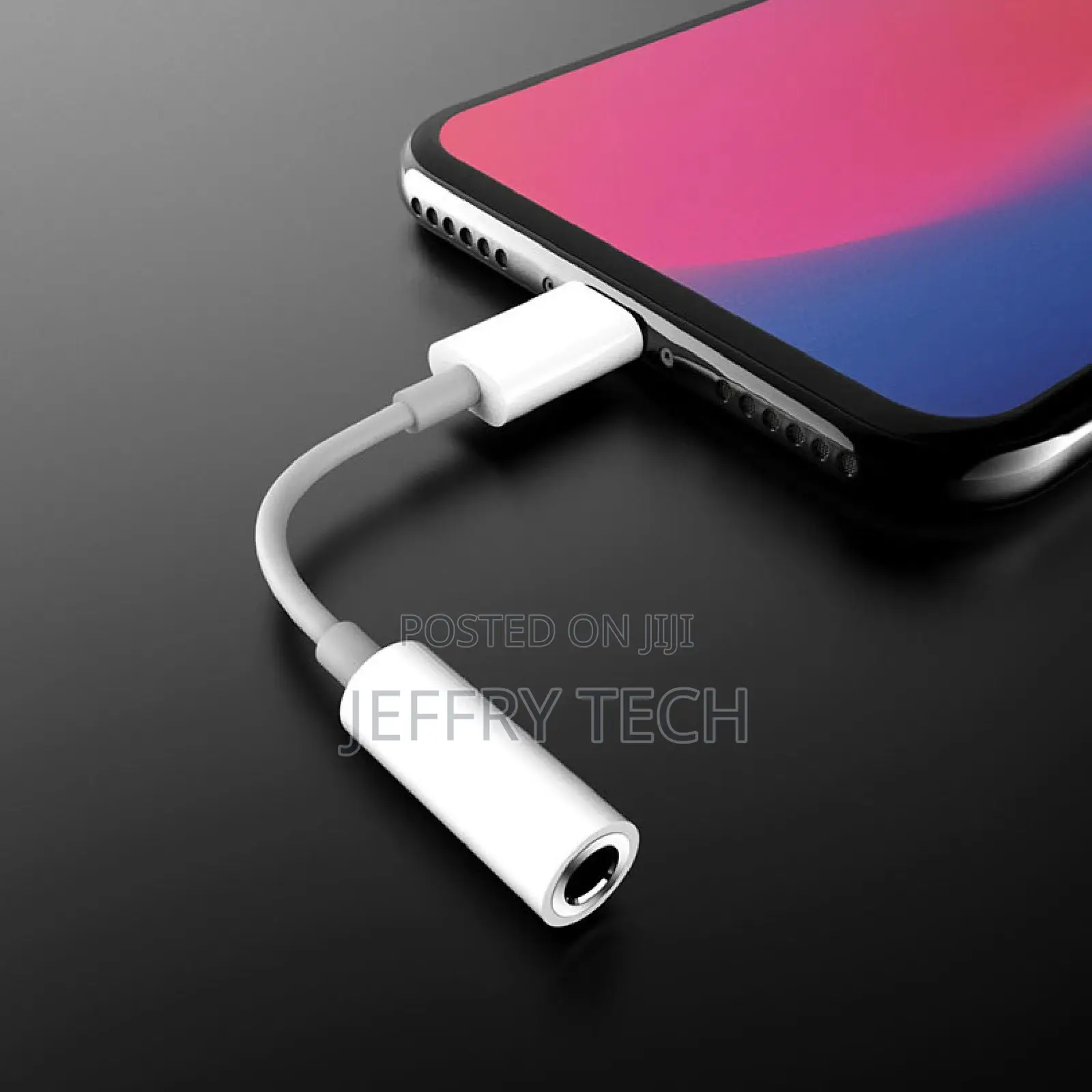 iPhone 12 11 X 8 Headphone Adapter 3.5mm Aux Audio Jack Don