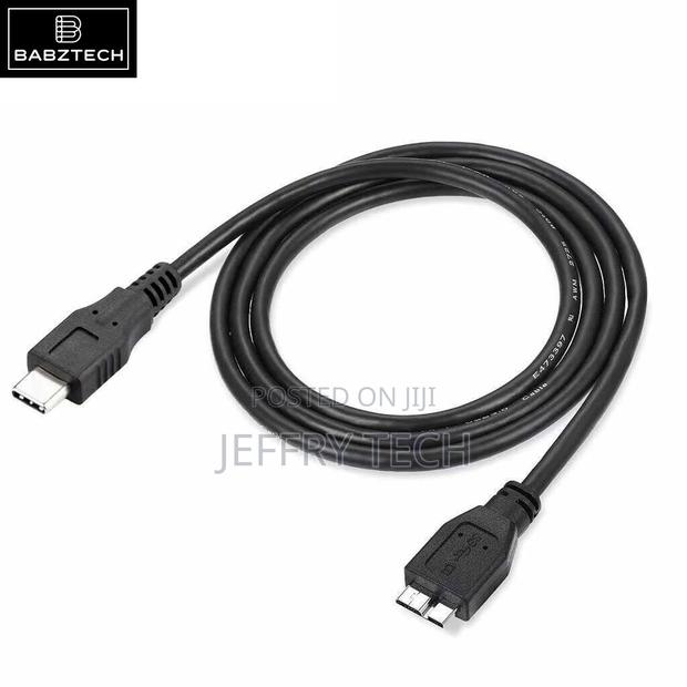 USB 3.1 Type-C USB-C to Micro B Cable for External Hard Driv