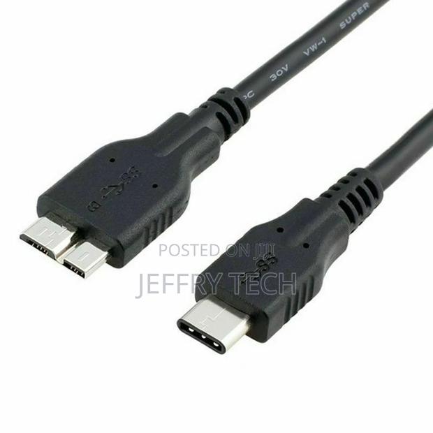 USB 3.1 Type-C USB-C to Micro B Cable for External Hard Driv - thumbnail 2