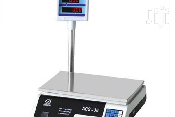 Acs 30 Digital Weighing Scale Up To 30kgs - thumbnail 2
