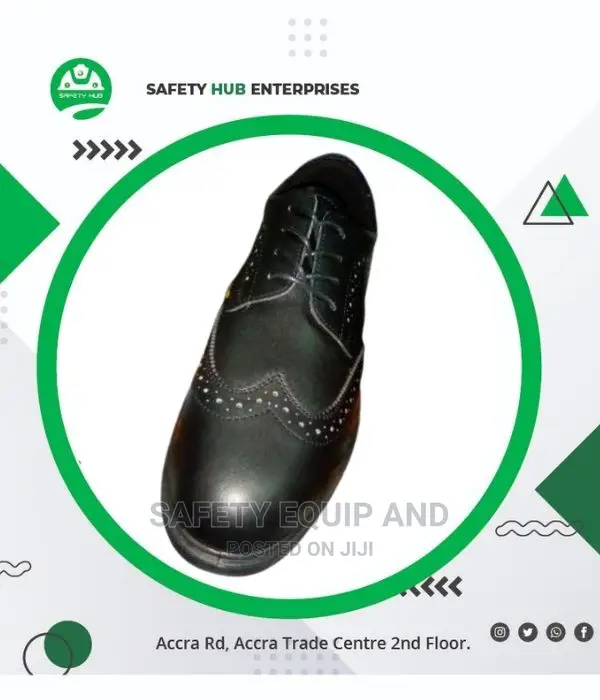 Safety Shoes With Toe Cap Available