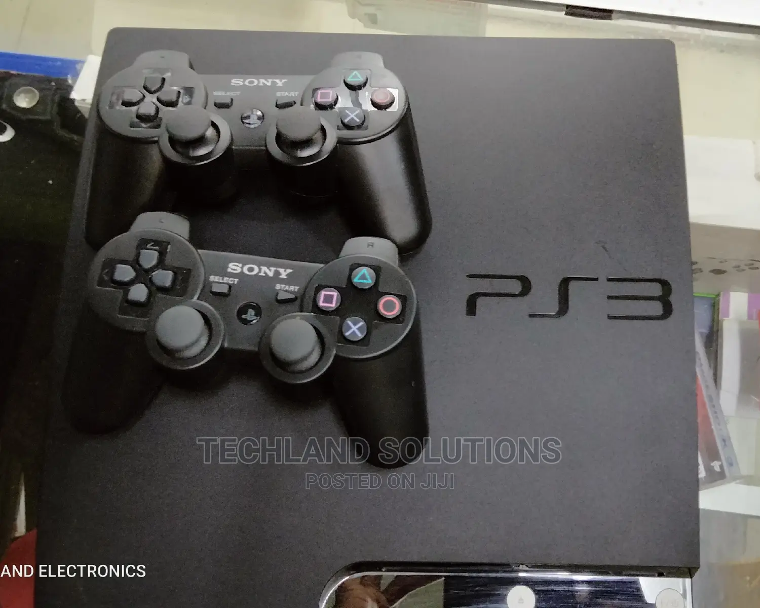 Black Chipped Ps3 With 13 Games