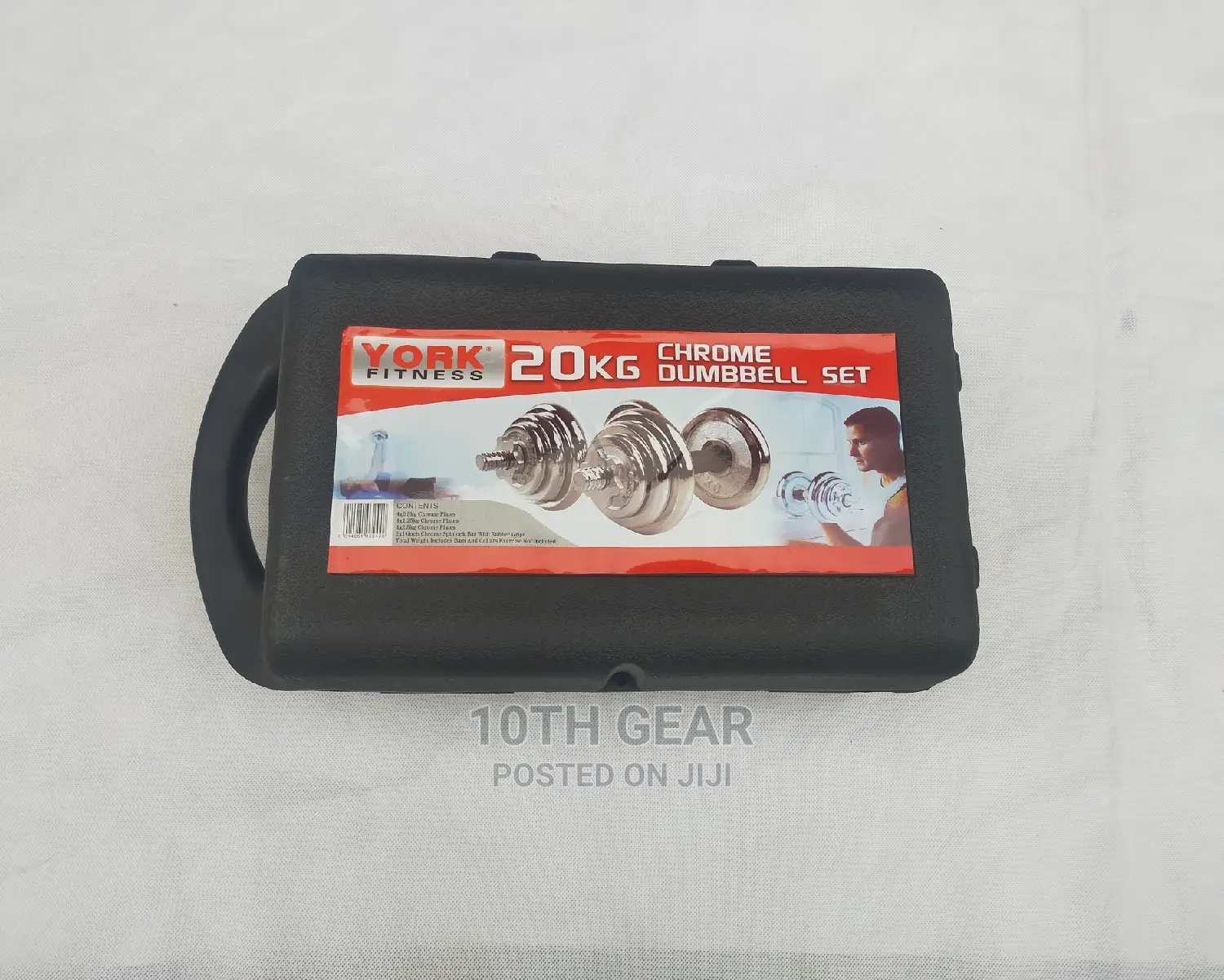 20kg Dumbbell Set Adjustable Barbell With Barbell Connector