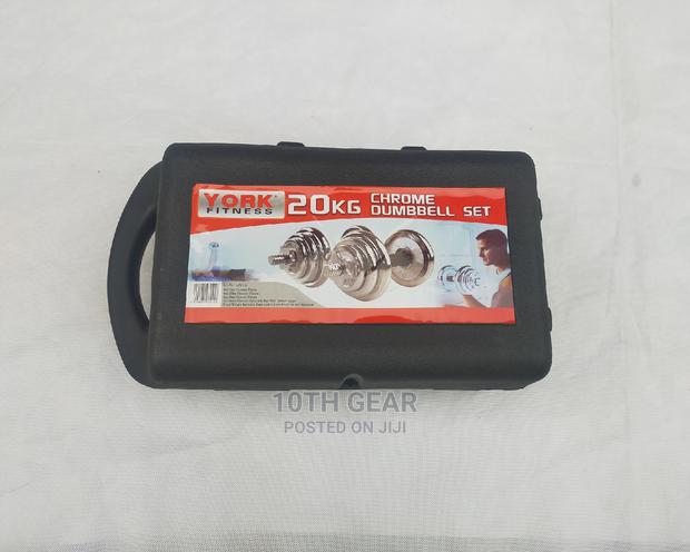 20kg Dumbbell Set Adjustable Barbell With Barbell Connector