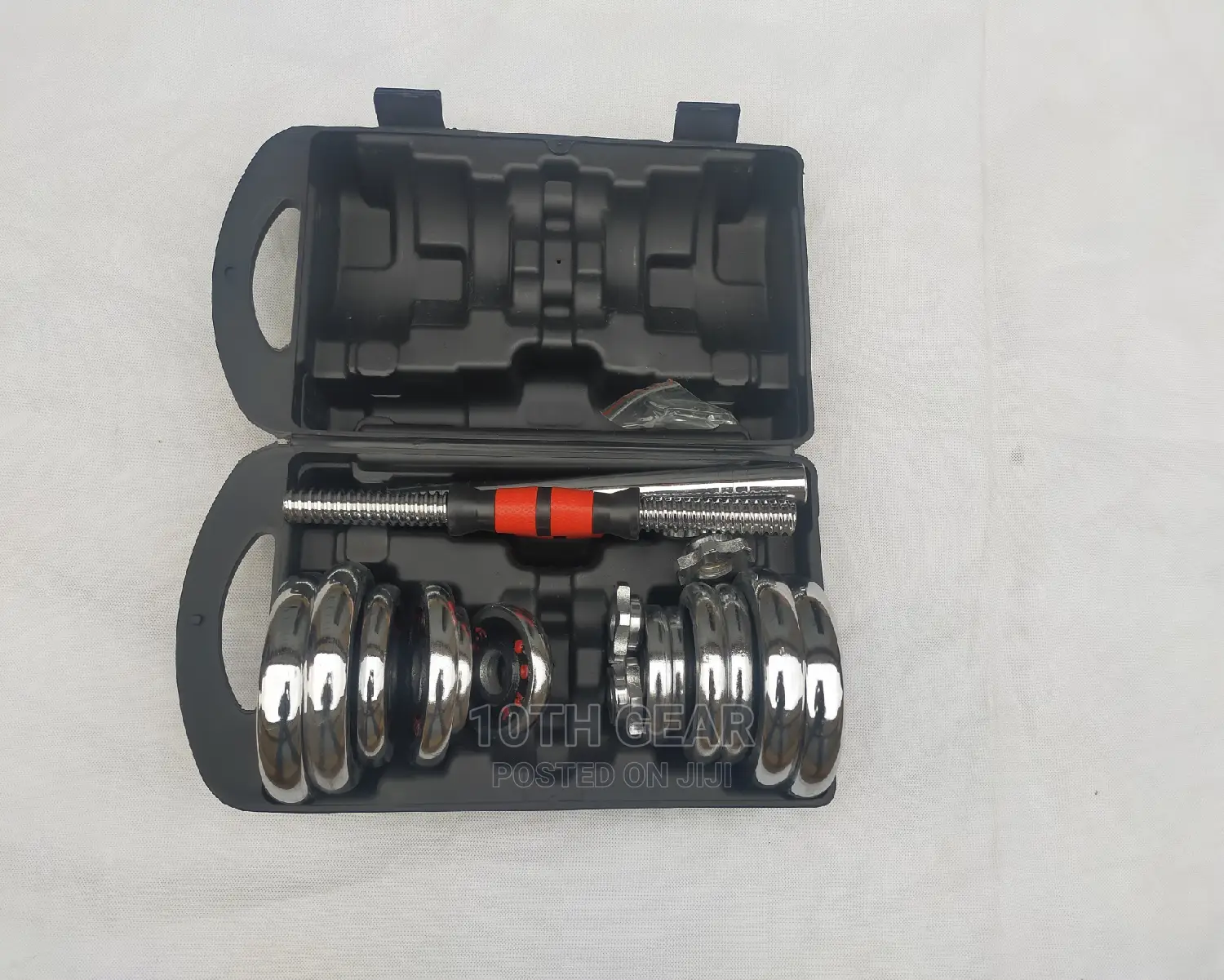 20kg Dumbbell Set Adjustable Barbell With Barbell Connector