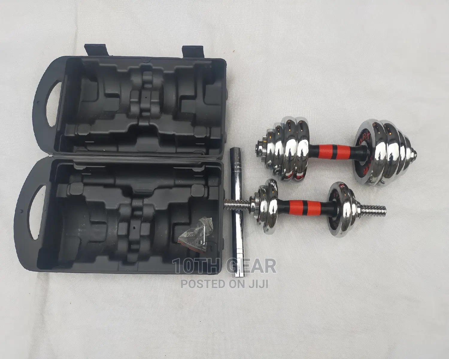 20kg Dumbbell Set Adjustable Barbell With Barbell Connector