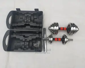 20kg Dumbbell Set Adjustable Barbell With Barbell Connector