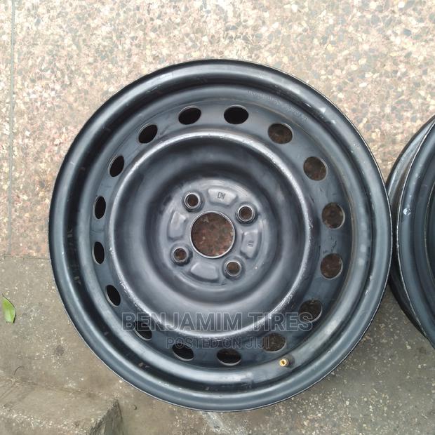 Steel Rims Sizes 15 Inch 4 Holes Very Clean.